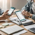 aplikasi pencatat transaksi harian pada smartphone untuk mengelola keuangan bisnis