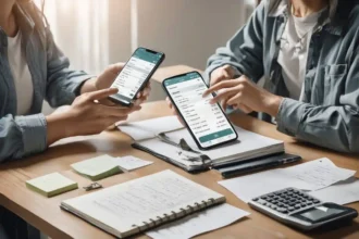 aplikasi pencatat transaksi harian pada smartphone untuk mengelola keuangan bisnis